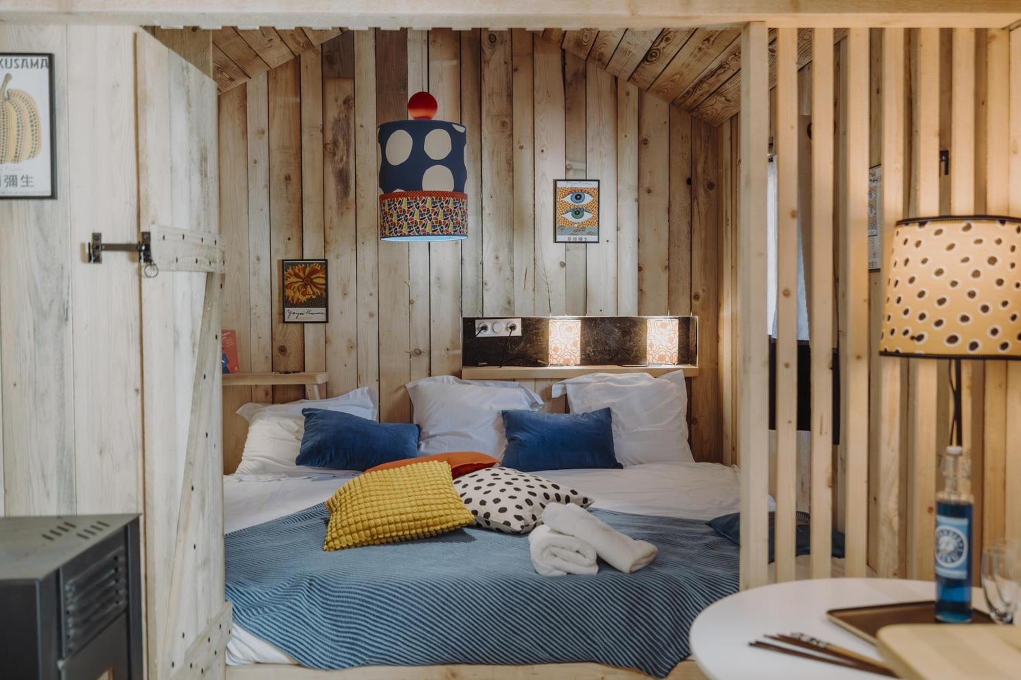 Les Cabanes Du Dauphine Et Logis A La Ferme Gap Værelse billede