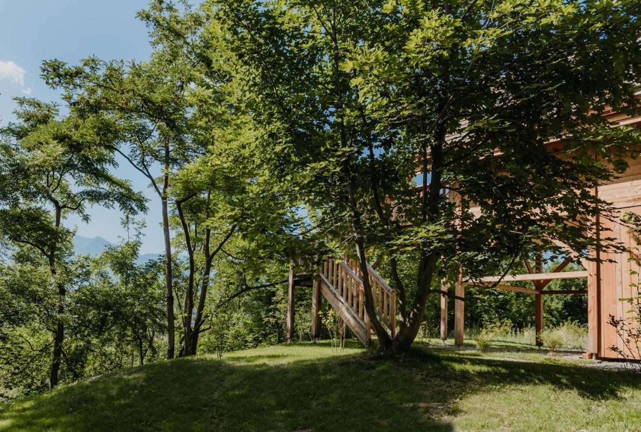 Les Cabanes Du Dauphine Et Logis A La Ferme Gap Eksteriør billede